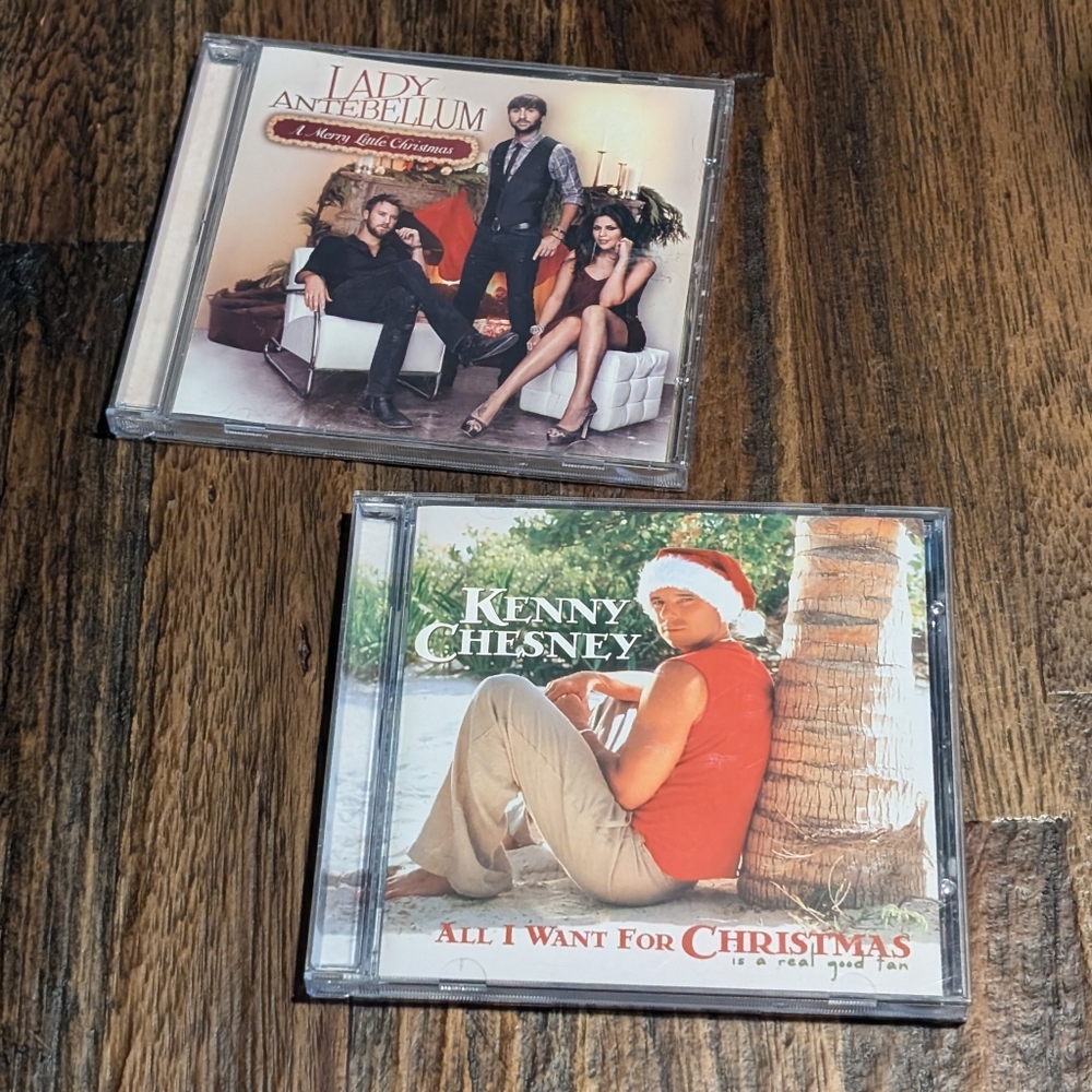 Christmas Country Music CDs Lady Antebellum and Kenny Chesney